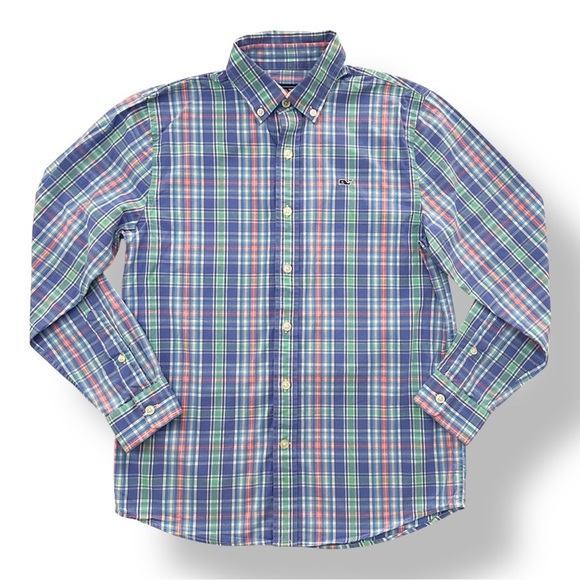 Vineyard Vines | Plaid Whale Shirt Button Down (M) 🐳 - Picture 1 of 4